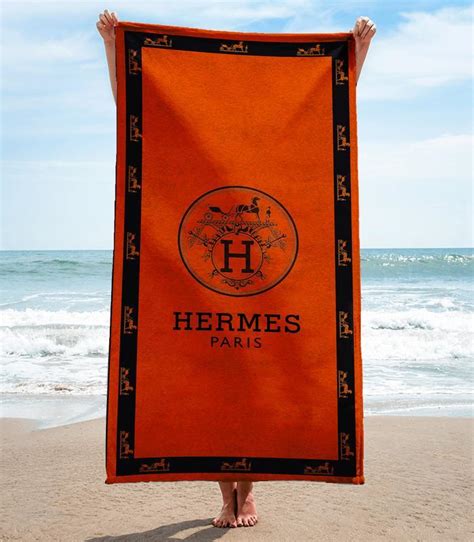 bademantel hermes|hermes beach towels.